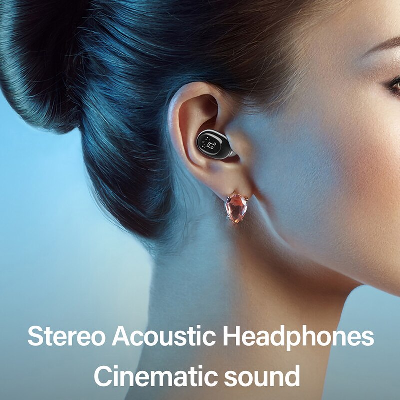 berühren Drahtlose Ohrhörer Lärm abbrechen Bluetooth Kopfhörer-freisprecheinrichtung Stereo Headset TWS Ohr handys Mit Mikrofon