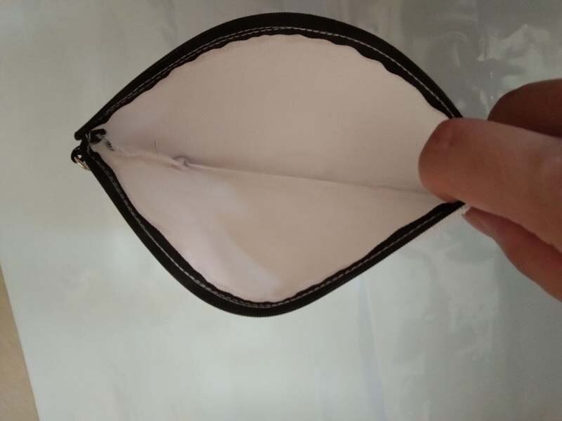 10 teile/los 23cm x 16cm Sublimation Leinen kosmetische taschen DIY frauen leer schlicht Reißverschluss machen-hoch tasche telefon Kupplung tasche
