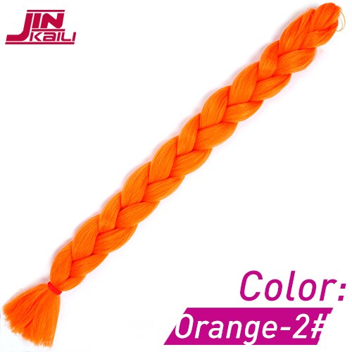 165g Synthetic Braiding Hair Single Ombre Color Glowing For Hair Synthetic Hair Extension Twist Jumbo: Natural Color