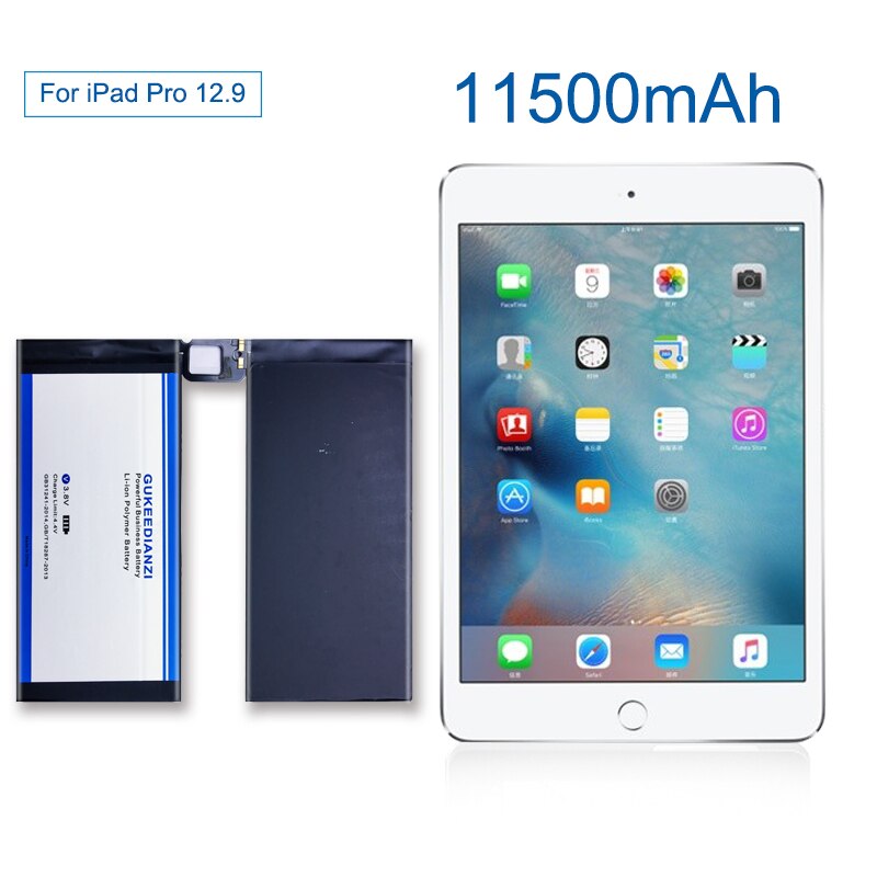 For iPad Pro 12.9 '' Tablet Battery 15000mAh Li-ion Replacement Battery For iPad Pro 129 12 9 A1584 A1652 A1577 BatterIa Tools