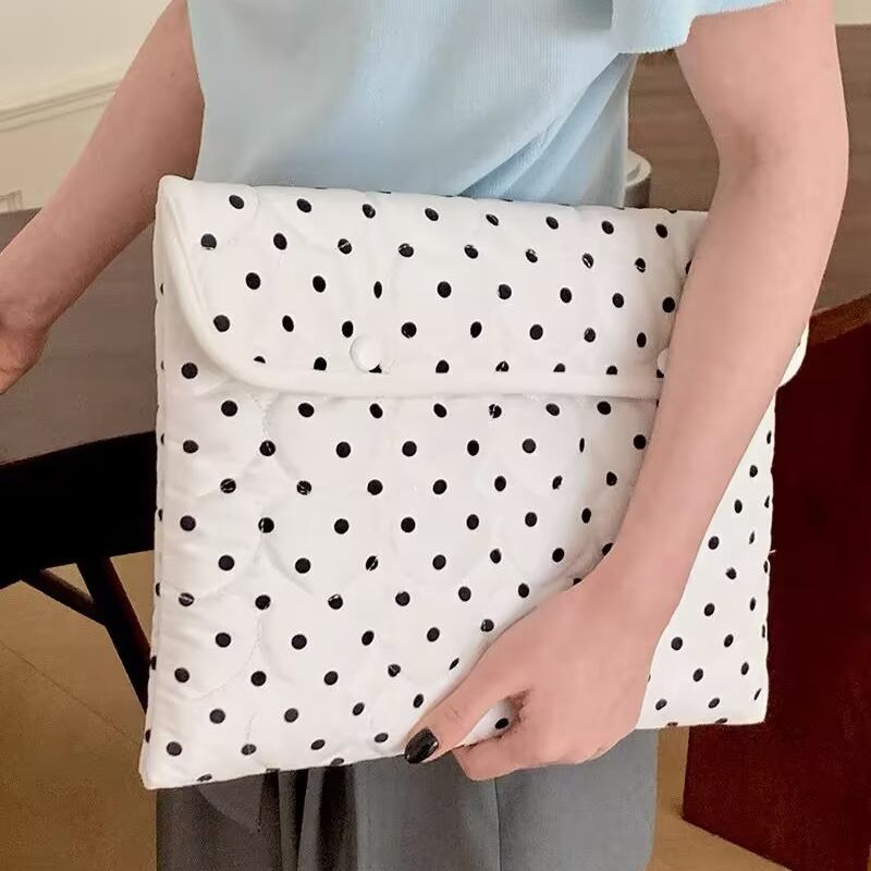 13 14 inch laptoptas voor Macbook air/pro, Dell, Xiaomi, HP draagbare notebook clutch voor meisje schokbestendige computertas