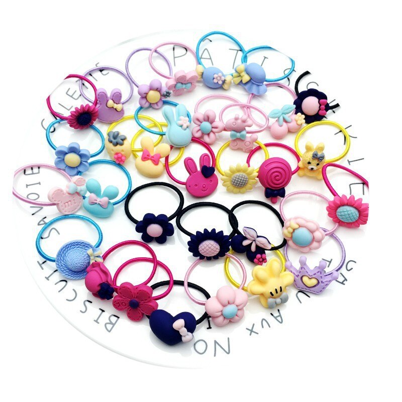 40 Stks/partij Meisjes Haaraccessoires Geschenkdoos Haarbanden Haar Clip Bows Hoofdband Leuke Haarbanden Voor Kinderen Baby Meisje hoofdbanden