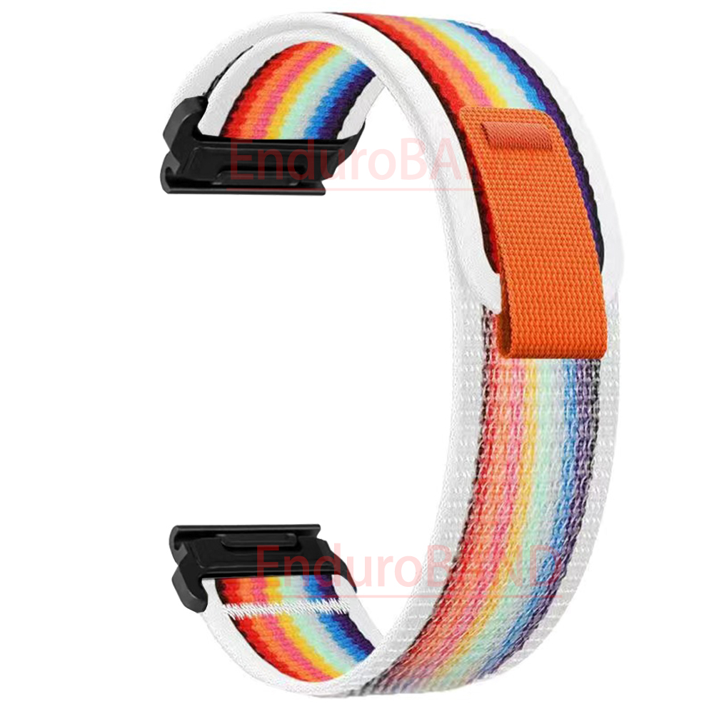 for Garmin fenix7 7X Nylon Watch strap Quick Release for 6X Pro Enduro Instinct Mk1 EPIX gen2 22 26mm Arm Strap