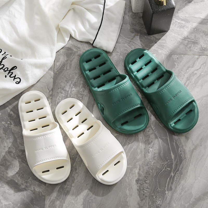 JaneTroides männer Hausschuhe Badezimmer Paar Schwarz Große frauen Schuhe EVA Offene spitze Super Starke Nicht-Unterhose Schnell trocken Hause Hausschuhe