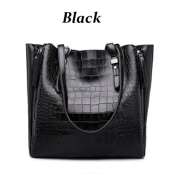 ZMQN Luxury Handbags Women Bags Leather Handbag Shoulder Bags For Women Brand Ladies Hand Bags Bolsa Feminina C647: Black