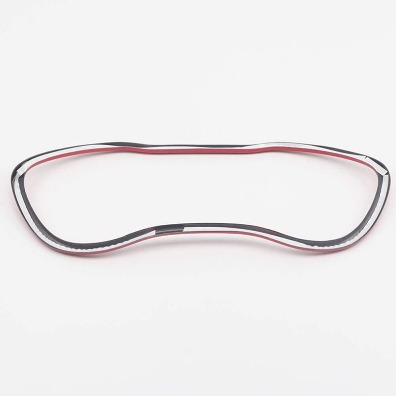 Moldura de cubierta de marco para salpicadero de Dodge Challenger, Interior Rojo, ABS,