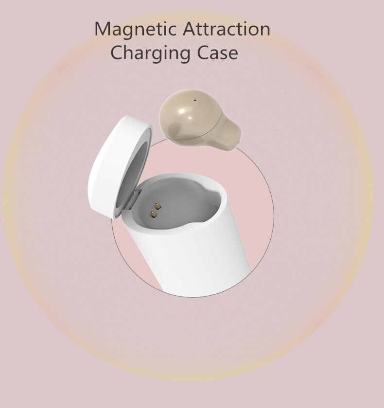 Onzichtbare draadloze oordopjes, bluetooth-hoofdtelefoons, oordopjes met één oor, sportheadsets, waterdicht met microfoon, voor meisjes, bestuurders, vrouwen