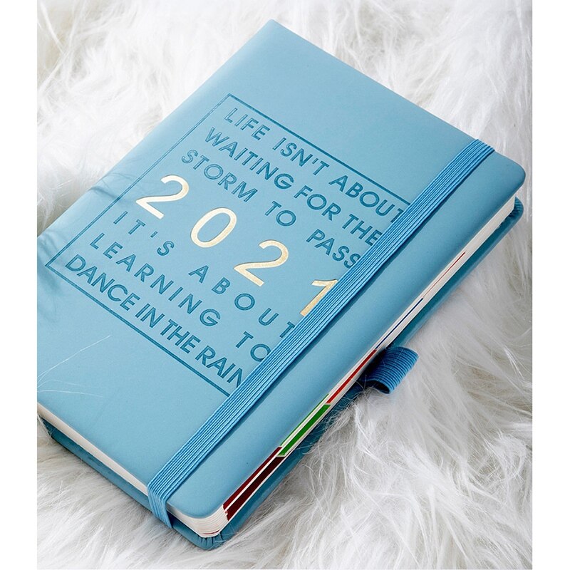 Calendar - Weekly & Monthly Planner Notepad, Jan - Dec , 320 Pages, 8.3Inch x 5.7Inch