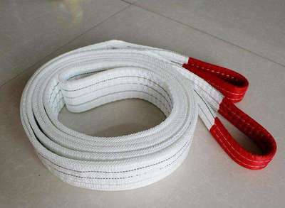 Lifting Belt 2T Flat Lifting Webbing Sling Industrial High Strength Cargo Hoisting Belt Webbing Tape Belt Sling Fabric Strap