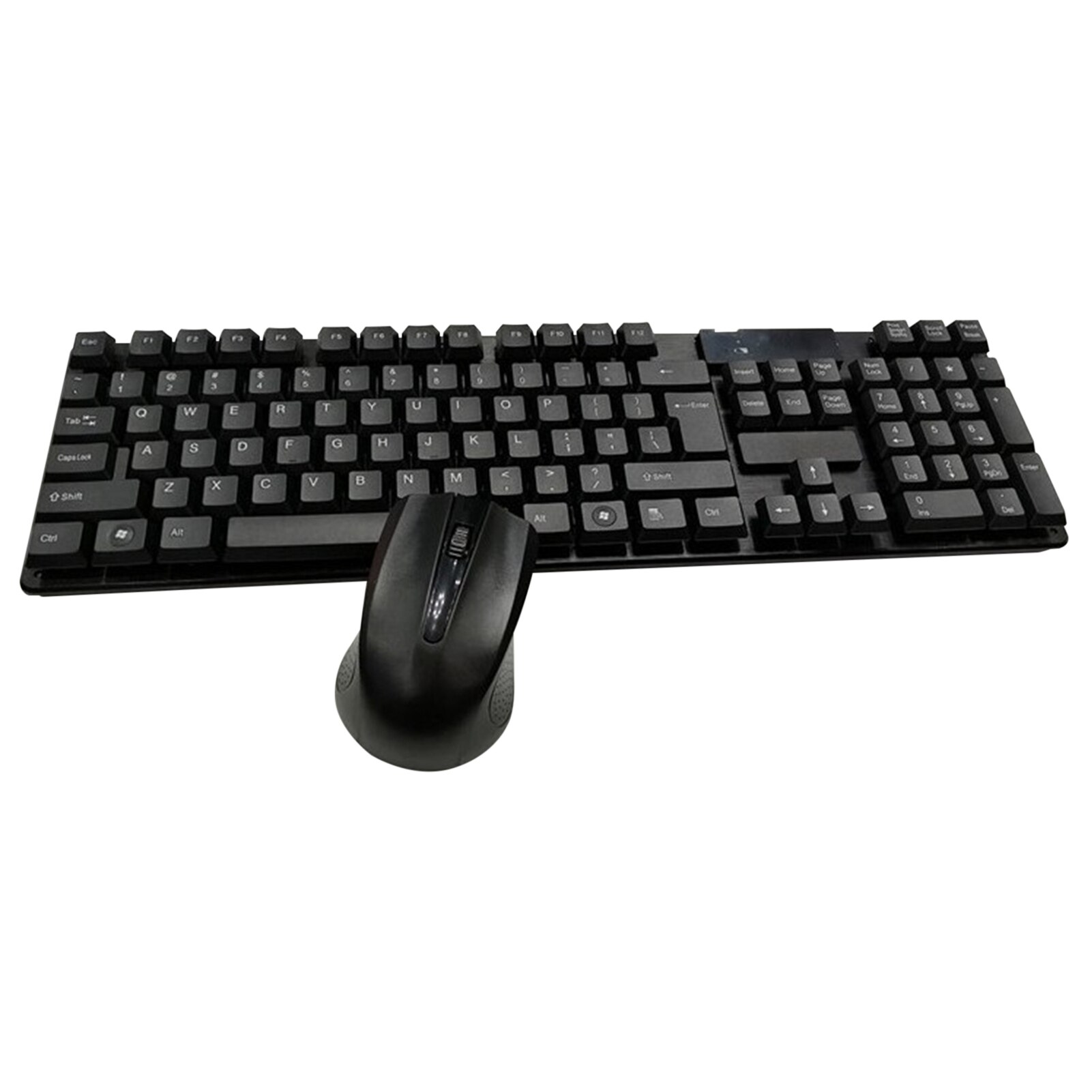 Wireless Keyboard And Mouse Combo Compact Full-size Keyboard