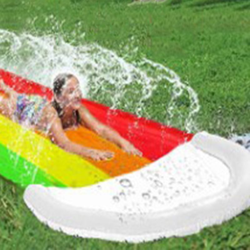 Children Surf Water Slide Outdoor Summer Backyard Surfboard Garden Funny Splash Pool