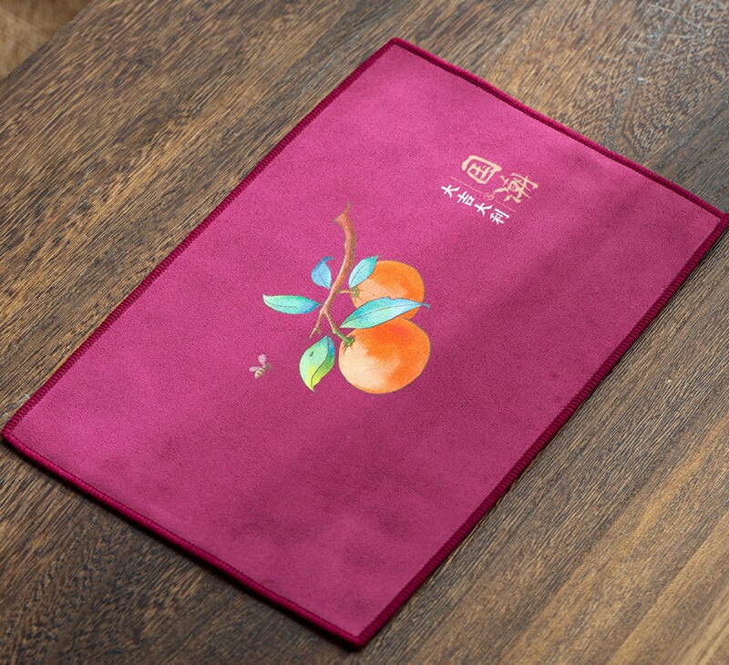 Chinese Thickened Tea Towel High-end Plush Absorbent Water Rag Tea Napkins Cloth Table Teapot Coaster Tea Set Accessories: A3