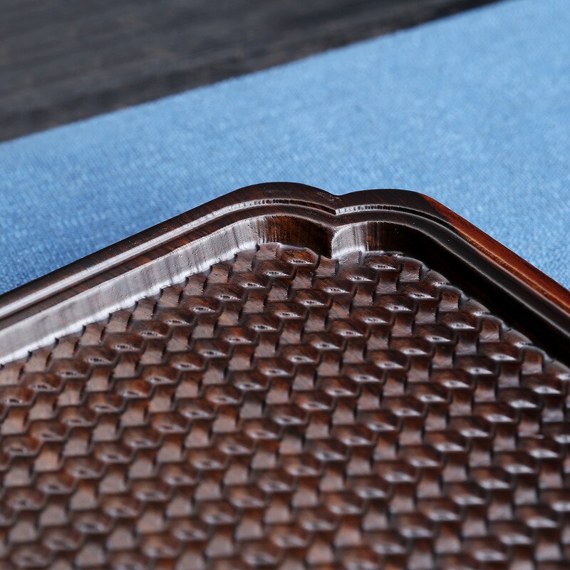 Blackwood Tea Table Mini Small Tea Tray Solid Wood Full Version Home Bamboo Mat Log Tea Tray