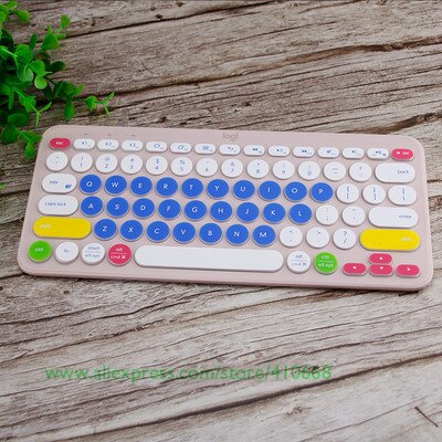 Weiche Silikon Tastatur Abdeckung Schutz Film Für logitech K380 K 380 Bluetooth tastatur multi-gerät mechanische Haut Schutz: Farbe 2
