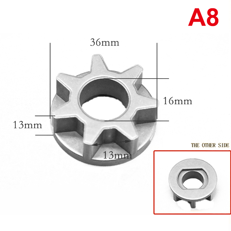 For 405/5016/6018 Gear Asterisk Electric Chain Saw 7/6/3 Tooth Industrial Chainsaw Chain Gear Sprockets Drive Replace Sprocket