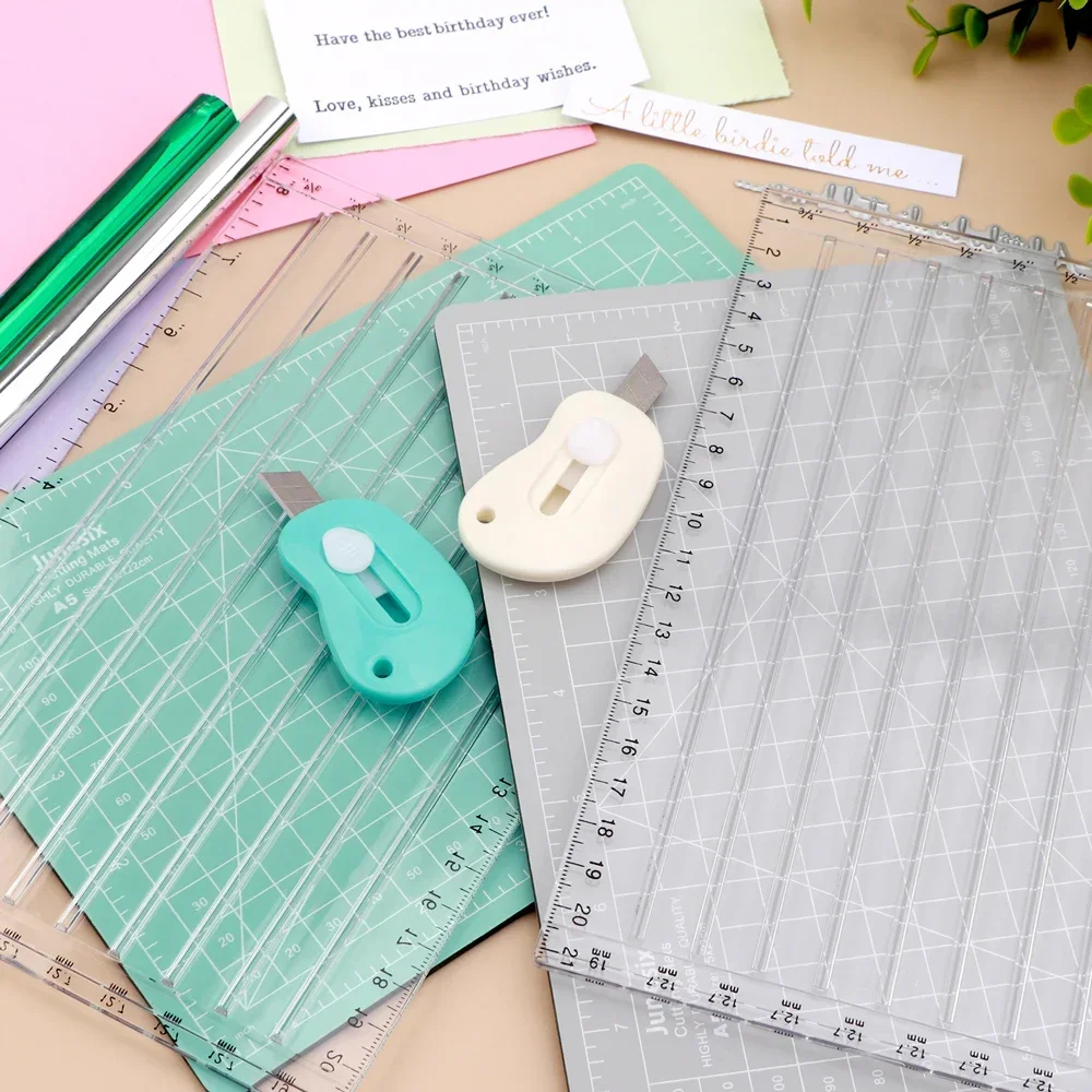 Obcinaki robić papieru i folii, szybki trymer robić folii i papieru z ostrzem, przydatna linia poziomca, łatwe paski robić napisów, narzędzie robić precyzyjnego przycinania.