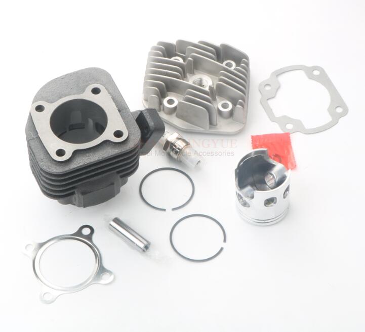 70cc cylinder sæt & cylinderhoved & 47mm/12mm stempel sæt til vento triton lynlås 50cc 2- takt