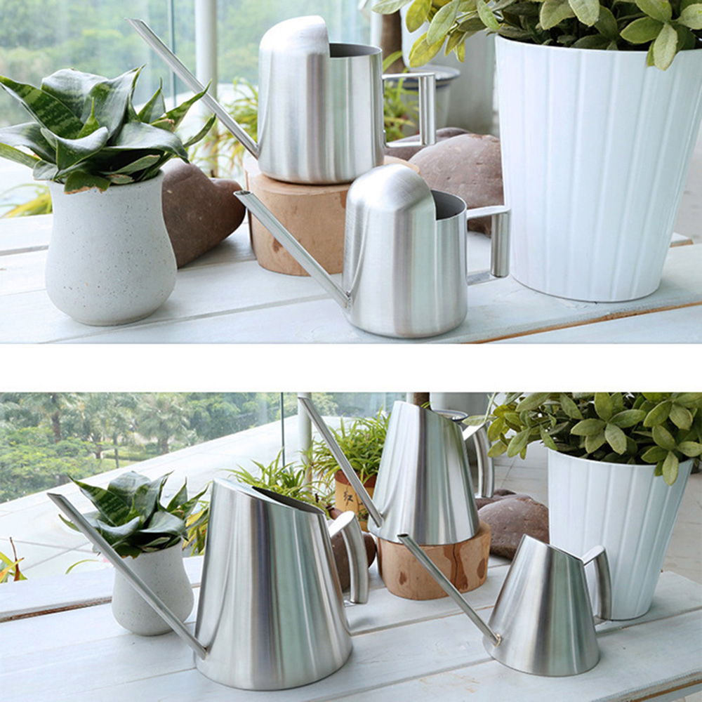 Tuingieters voor bloemen, metaal, 300ml kleine waterflessen, gemakkelijk te gebruiken handvat, perfect voor het water geven van planten, bloemen