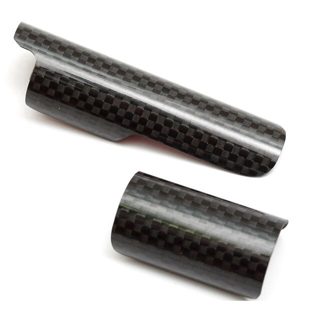 Carbon Fibre Frame Chain Bescherming Sticker Voor Brompton Vouwfiets Fiets Achtervork Protector Sticker: 1 set