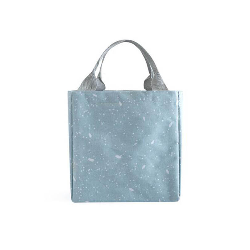 Bolso Oxford a prueba de agua, Bolsa térmica con patrón Floral, Bolsa de almuerzo para la playa, Bolsa de Picnic térmica, Bolsa térmica para mujeres, Chico, Bolsa refrigeradora para hombres: Blue 01