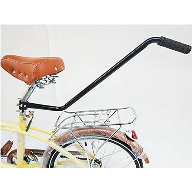 Bike Training Push Grab Balance Handlebar Bicycle Trainer Handle for Kids Children Cycling Bike Tool