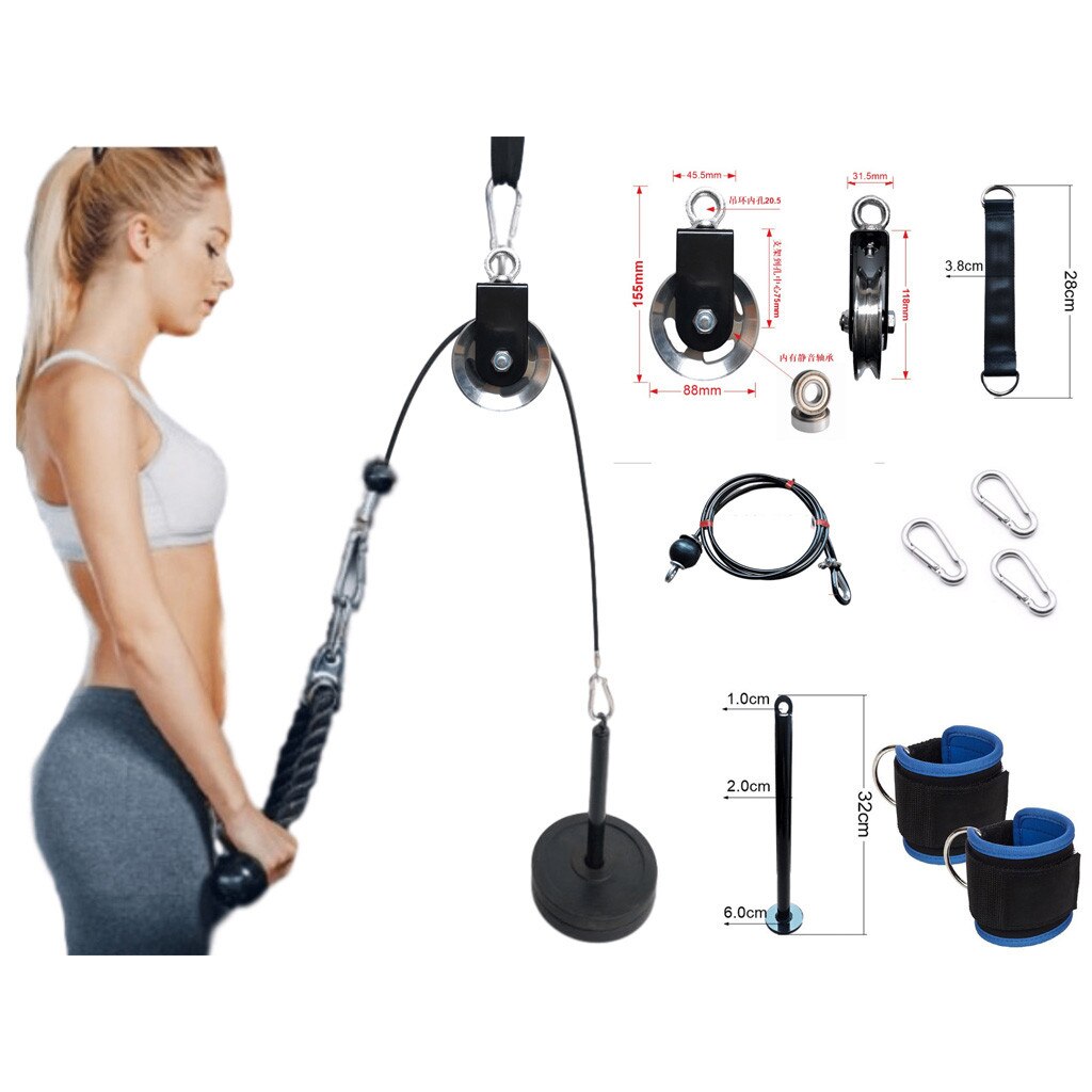 40# 10pc Indoor And Outdoor Lifting Forearm Arm Strength Fitness Equipment Biceps Triceps Hand Strength Trainning Gym Workout