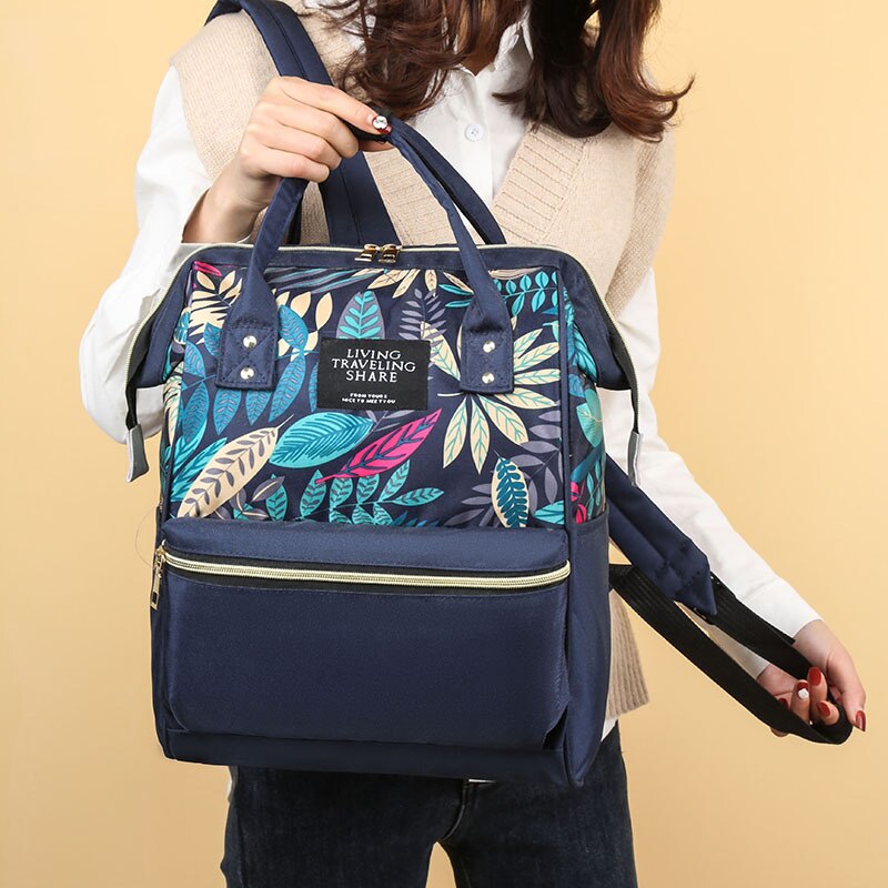 Style Printed Multi-functional Mummy Bag Cross Border MOTHER'S Bag Mass Maternity Package