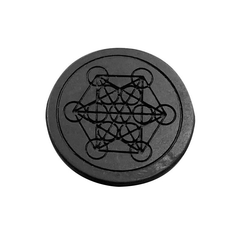 Shungite EMF Protection Cell Phone Sticker Anti EMF Stickers for Phone and Computer Round Dot EMF 5G Radiation Blocker Sticker