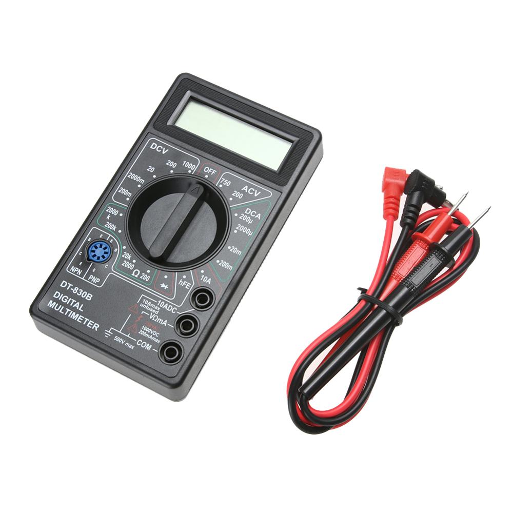 Xl830l Handheld Digital Multimeter Lcd Backlight Portable Acdc Ammeter Voltmeter Ohm Voltage 