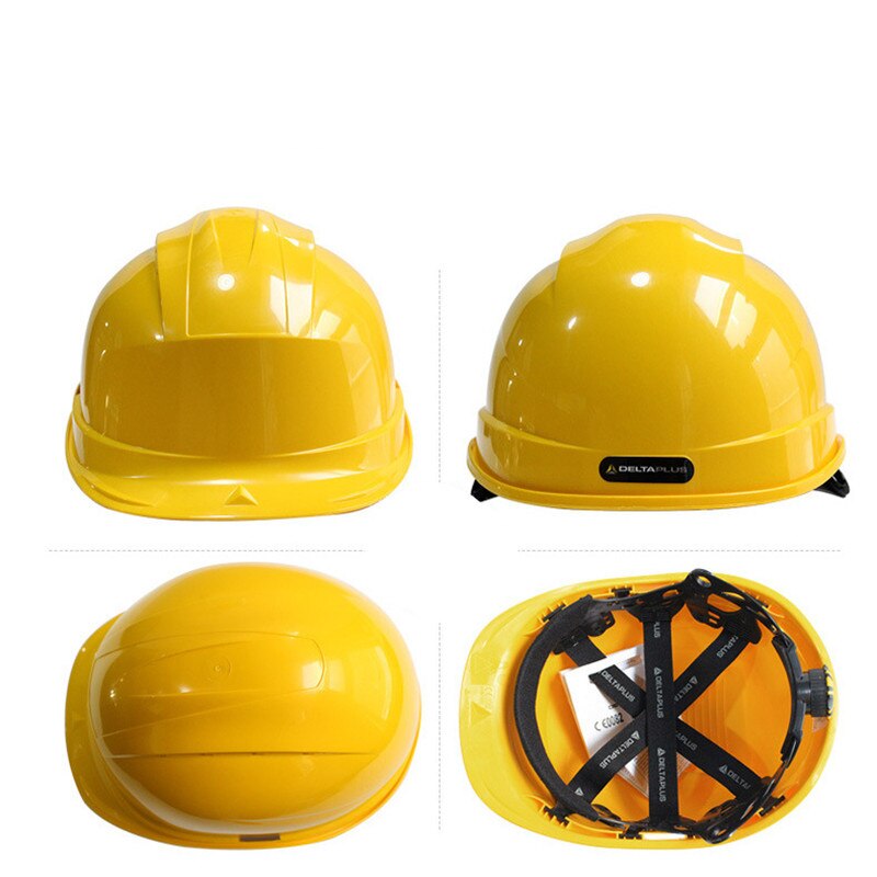 Safety Helmet Construction Work Equipment Helmet Man Adjustable PP Insulation Anti-smashing Site Industrial Safety Protection