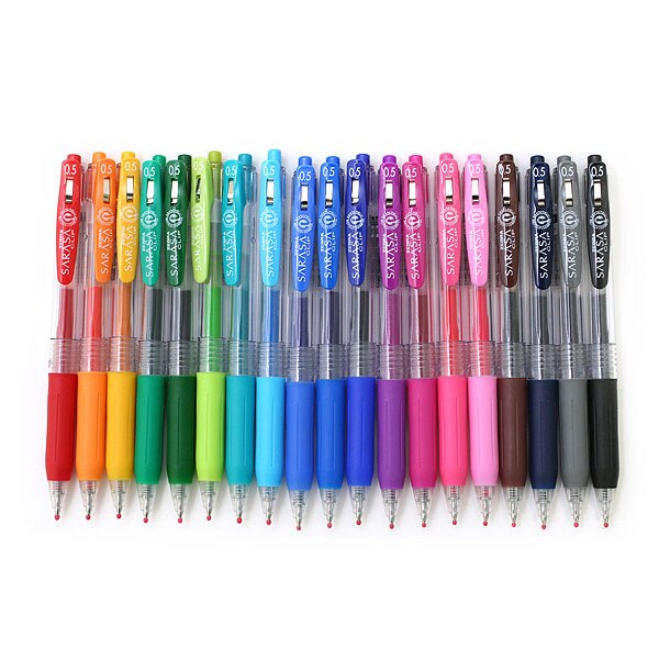 Colour/Set Japan Zebra SARASA JJ15 Gel Pen 0.5 mm Drawing pen Marker Pen Office School Supplies