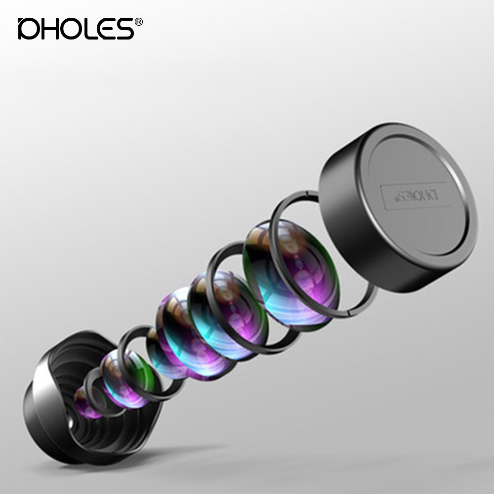 Pholes Lens 75 Mm Mobiele Macro Lens Telefoon Camera Macro Lens Voor Iphone Xs Max Xr X 8 7 S9 s8 S7 Externe Lens Tele