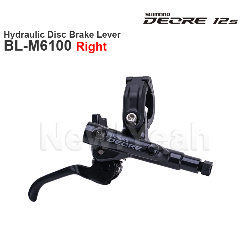 SHIMANO-freno de disco hidráulico DEORE M6100 M6120, 2 / 4 pistones, palanca de freno M6100 M6120, piezas de pinza de freno