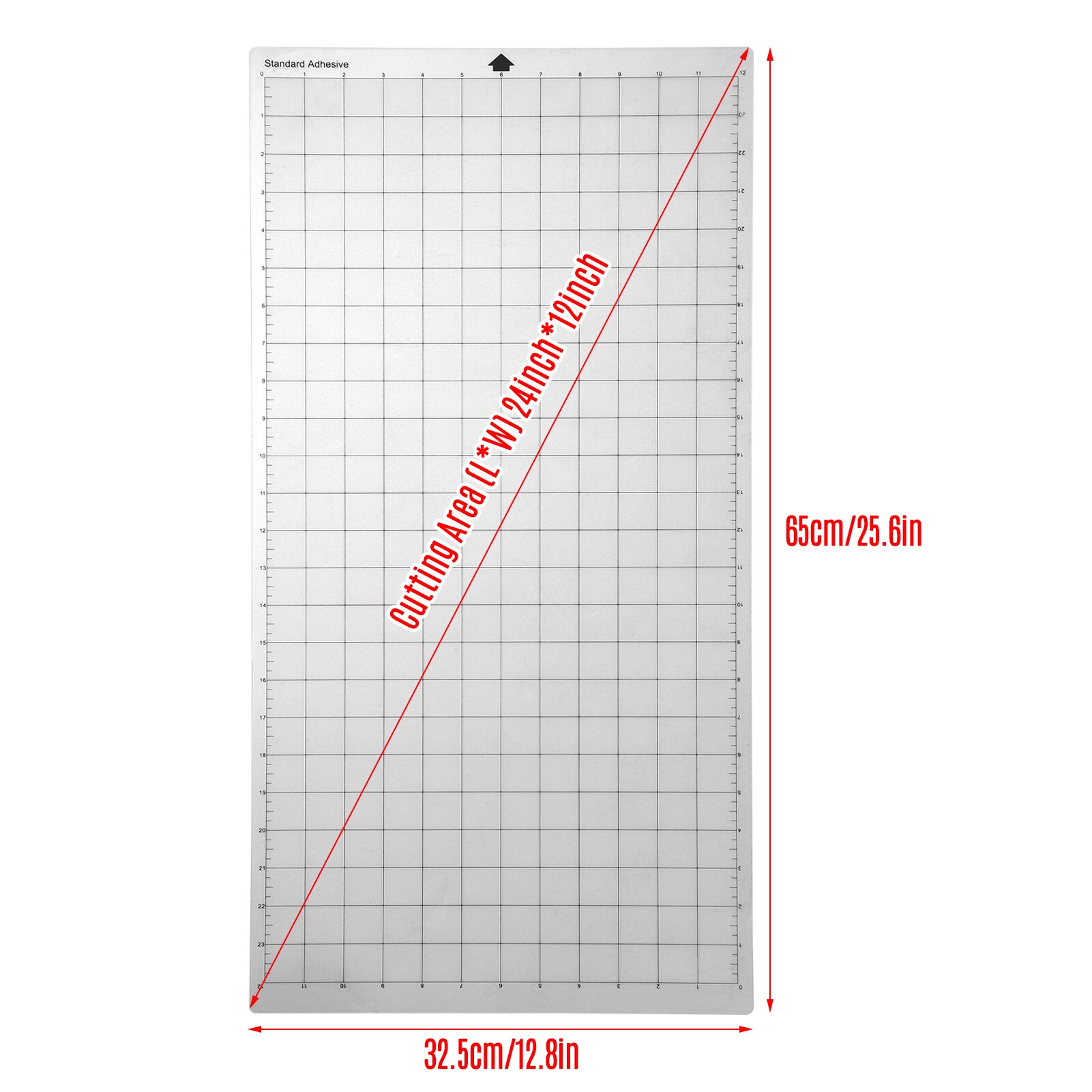 Vervanging Snijmat 12x24 Inch Transparante Lijm Cricut Mat Mat voor Silhouette Cameo Cricut Explore Plotter Machine
