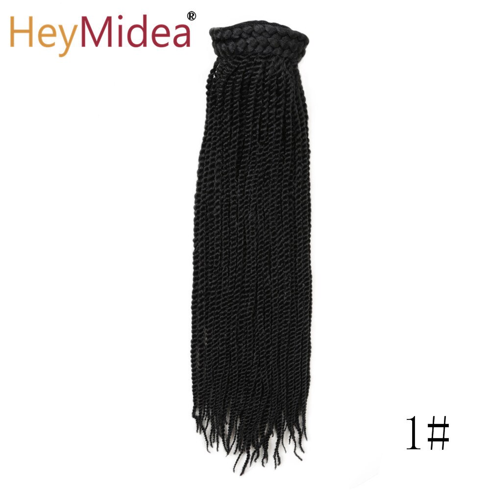 Braided Drawstring Ponytail 20''Box Braids Ponytail Bun Clip-in Afro Natural Ponytail Crochet Braided Hair Extensions for Woman: 1