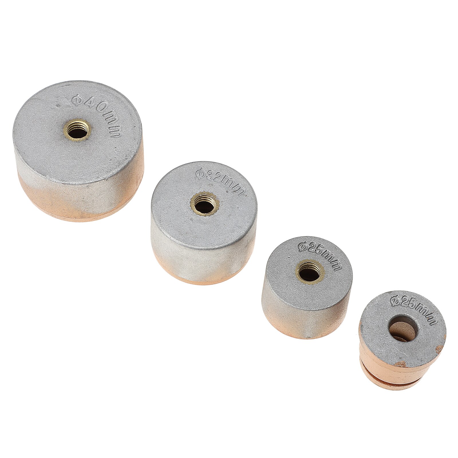 4 Pairs Non-stick Pipe Fuser PPR Melting Machine Die Heads Die Head Anti-blocking Melt Machine Die Head