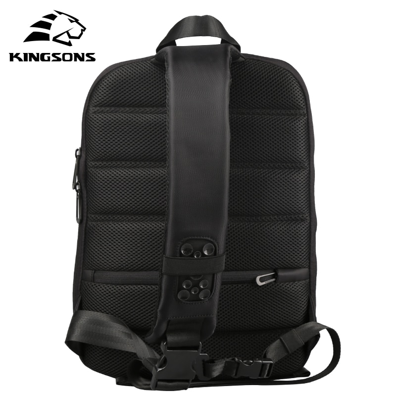 10% Off Kingsons 13.3 Inch Borst Rugzak Voor Mannen Vrouwelijke Casual Crossbody Schooltas Casual Stijl Reizen Zakelijke Rugzak