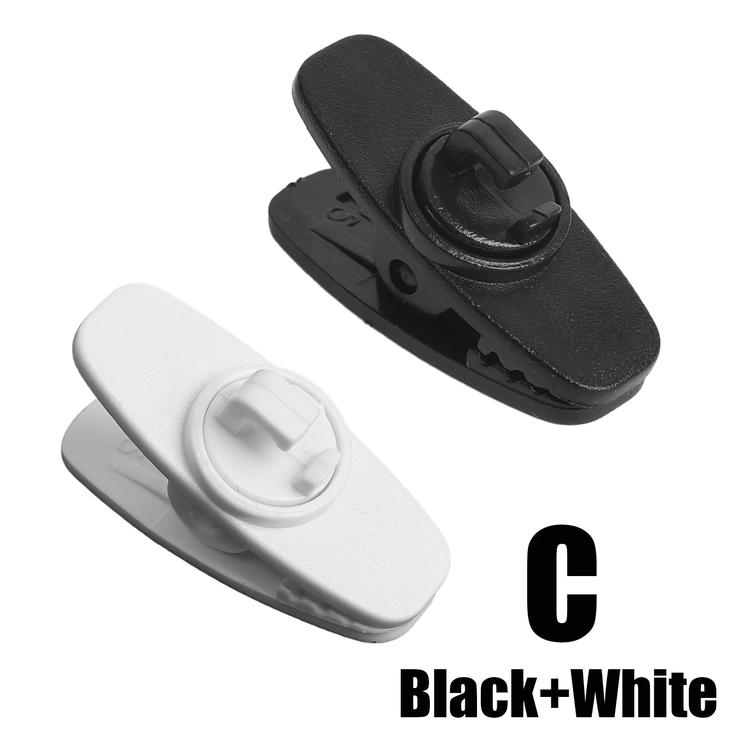 Clips de Cable para auriculares, línea de auriculares giratoria, Clip para ropa, Collar, abrazadera de puño desmontable, gancho, accesorios para auriculares, 1-10 Uds.
