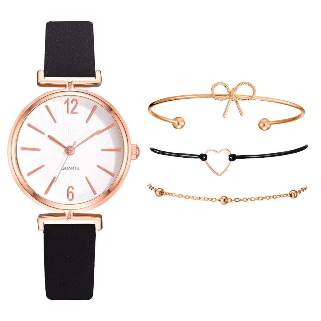 Reloj Mujer Vrouwen Horloge Mode Kleine En Delicate Europese Schoonheid Eenvoudige Casual Armband Horloge Pak Reloj Inteligente Mujer: C