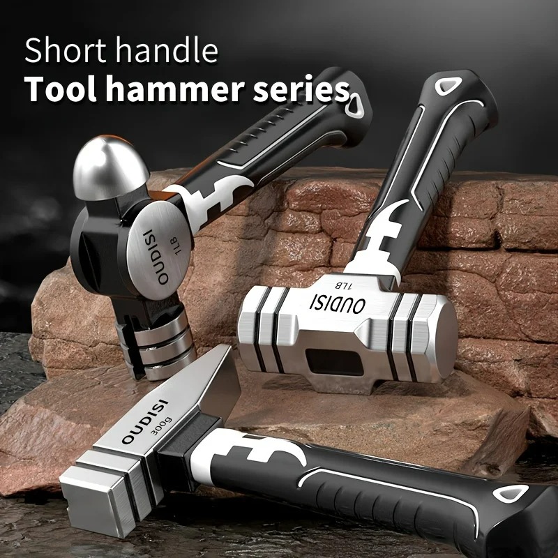 Mini Stubby Claw Hammer, Multi-functional Household-Hammer, Installation Hammer Mini Hand-Hammer, Carpenter-Hammer, Claw Hammer