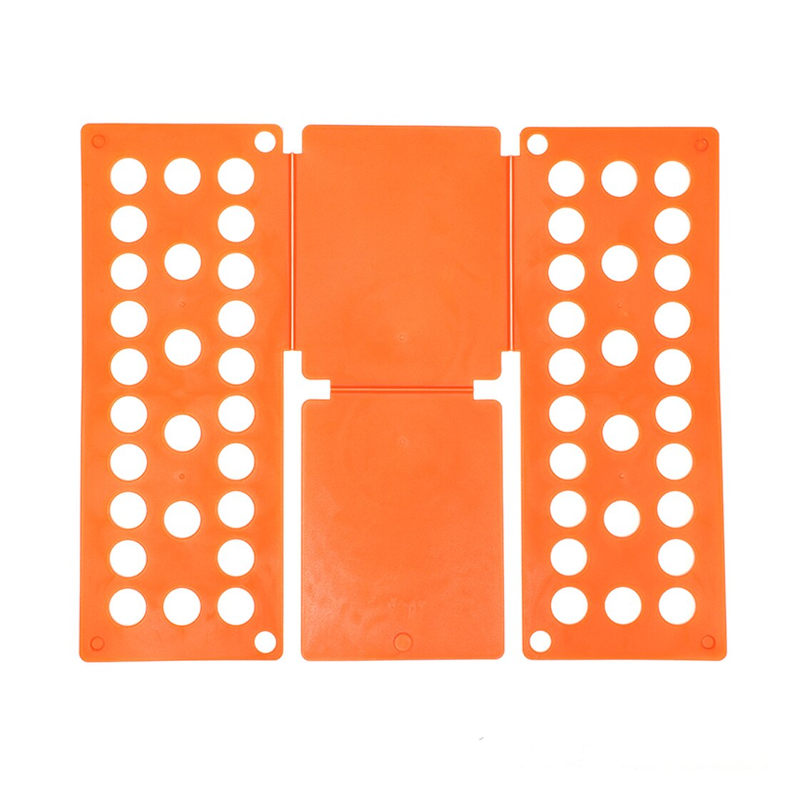 Child/Adult Quick Folding Board Shirt T-shirt Storage Plastic Material Safe and Non-toxic Simple Operation: Orange
