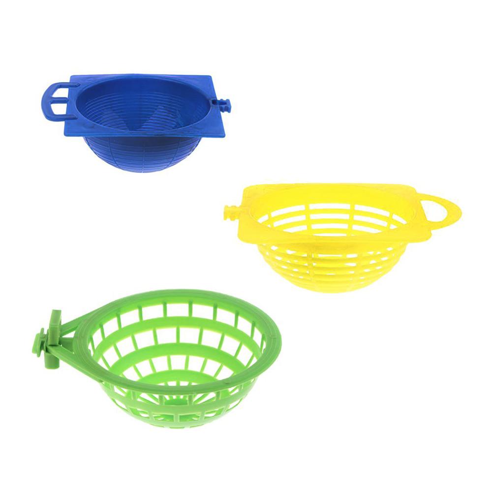 3 optional bird eggs Bird Nest Plastic Sealed Hanging Cage Eggs Hatching Tool Pan Finch Parrot Canary Premium