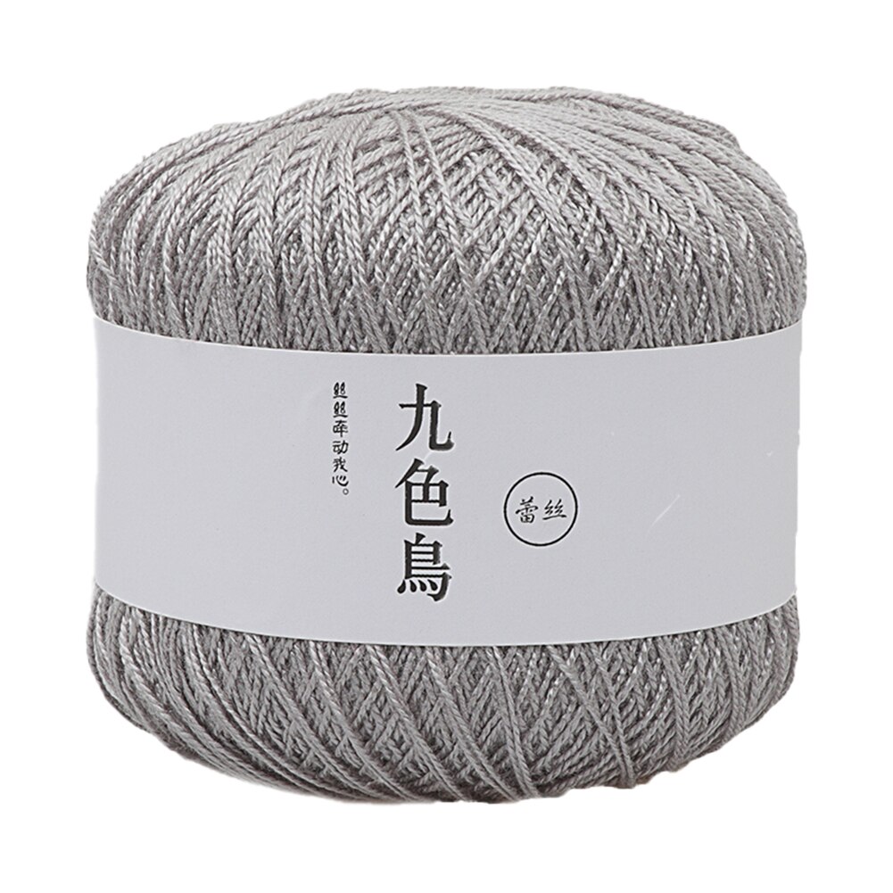 1 rouleau deux brins doux coton corde bricolage tricot tissage ficelle fil cordon pour bricolage à la main vêtements écharpe et chaussettes *