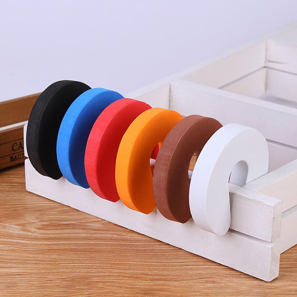 4Pcs Household Door Buffer High Elasticity Door Stopper Home Improvement C Shape Doorstop for Protecting Children Safe Stopper