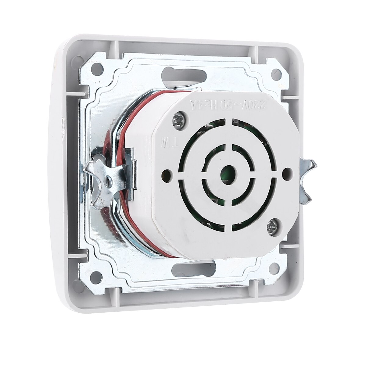 Adjustable Wall Mount Rotary Knob Switch LED Dimmer Switch Controller White Plastic For Light Lamp Turning Dimmers 80*80mm