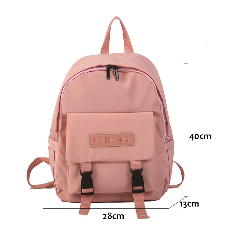 Casual Bags Women Backpack Solid Color Women Shoulder Bag School Bag For Teenage Girl Children Backpacks Travel Bag