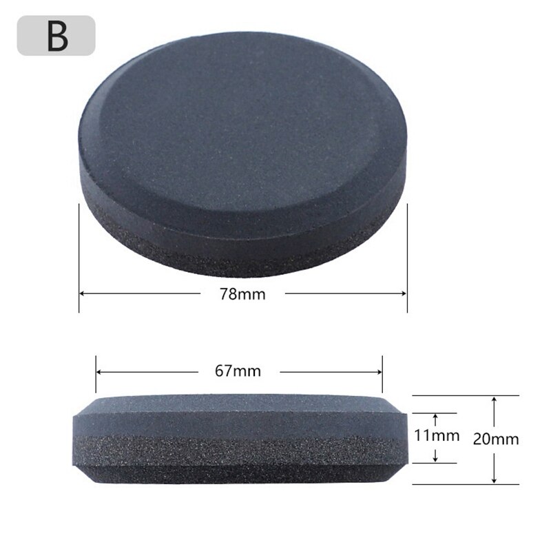 Double Sided Dual Grit Puck Sharpening Stone Axe/Knife/Tool/Blade Multi-Purpose Sharpener