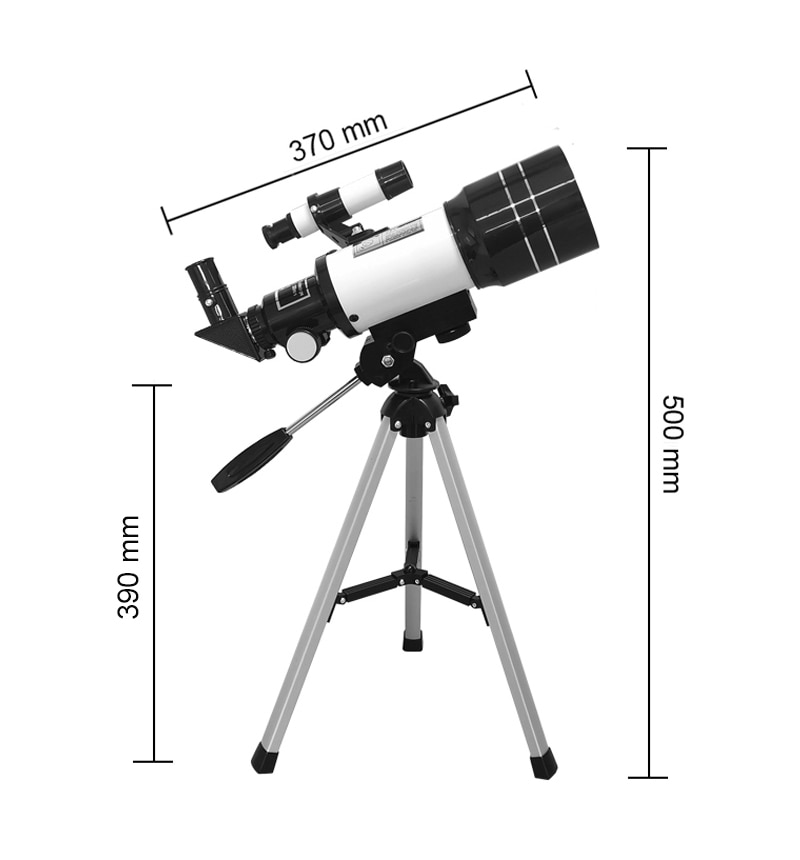 150X Terrestrial Astronomical Telescope HD Children Refracting Telescope Astrophile Student Space View Stargazing High Power