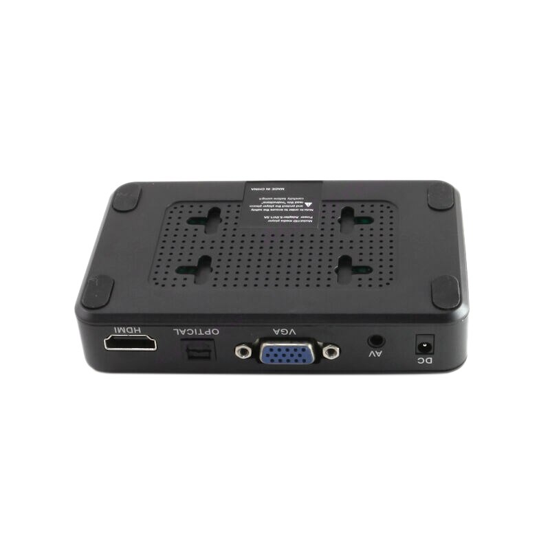 Multi TV Media Player HDMI 1080P HD Support VGA USB SD MMC RMVB MP3 AVI MPEG MKV CRT with EU Plug