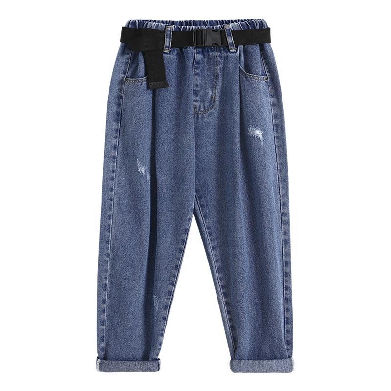 2020 New Spring Baby Girls Jeans pantaloni autunnali Denim Girls Clothes bambini Long Cowboy Cotton pantaloni per bambini abbigliamento per adolescenti W187